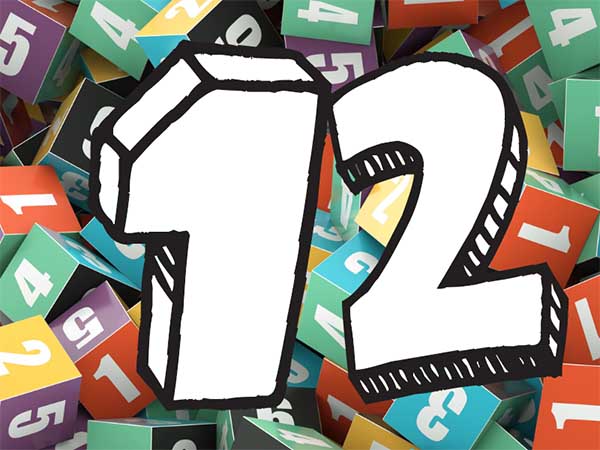 Ý nghĩa con số 12 – Số 12 nói lên điều gì trong tử vi